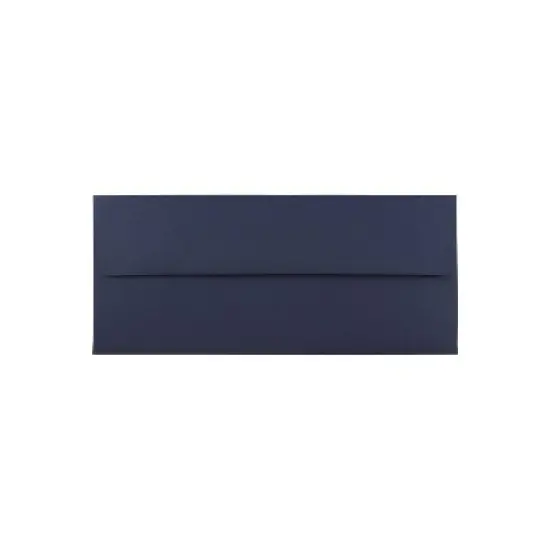 JAM Paper #10 Business Envelopes 4.125 x 9.5 Navy Blue LEBA367I image {4}