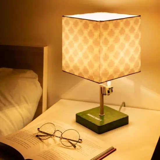 Minecraft Honeycomb Bee Table Lamp image {1}