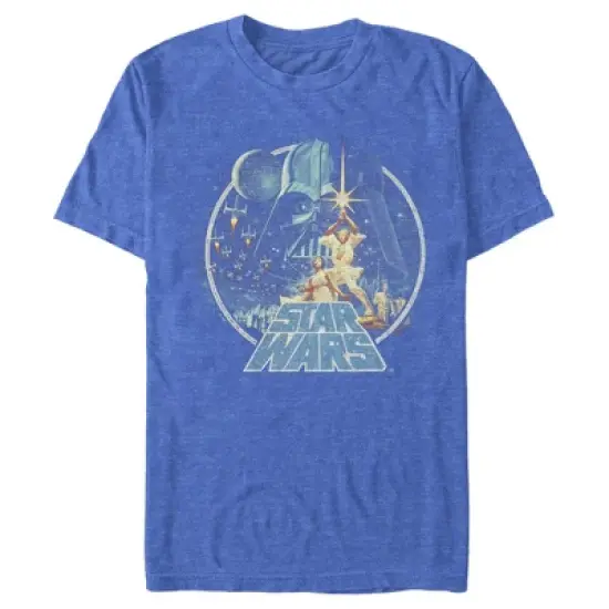 Men's Star Wars Classic Scene Circle T-Shirt image {6}