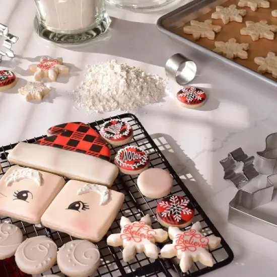 R&M International Tree Farm Cookie Cutters and Build-A-Santa Cookie Cutter Kit image {3}