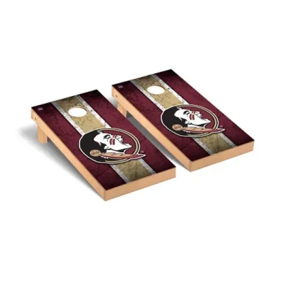 NCAA Florida State Seminoles Premium Cornhole Board Vintage Version image {1}
