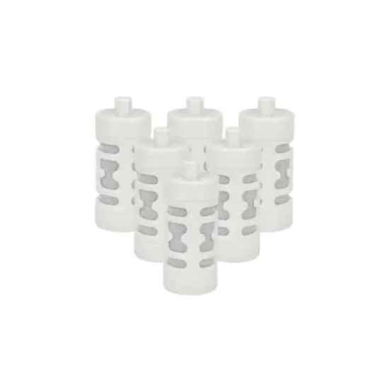 Nispira Activated Carbon Water Filter Replacement Compatible with Philips GoZero Everyday Water Bottle, 6 Pcs image {6}