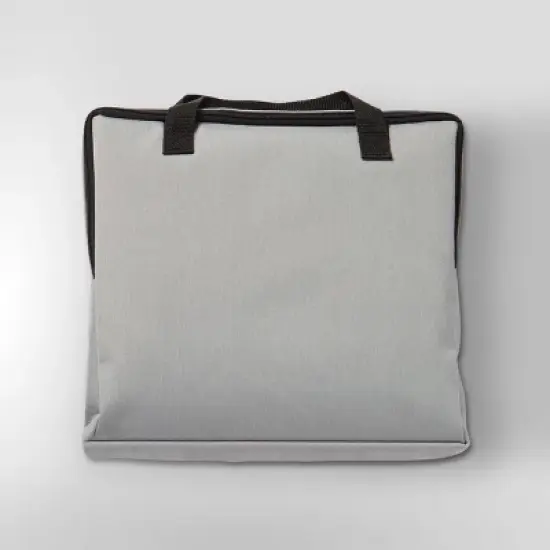 Baltic Rectangle Fire Pit Cover Gray - Real Flame image {4}