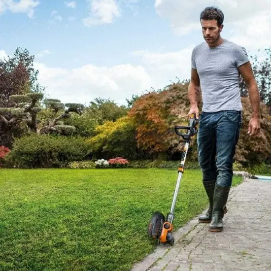 Worx WG163.10 GT 3.0 20V PowerShare 12" Cordless String Trimmer & Edger (Batteries & Charger Included) image {5}