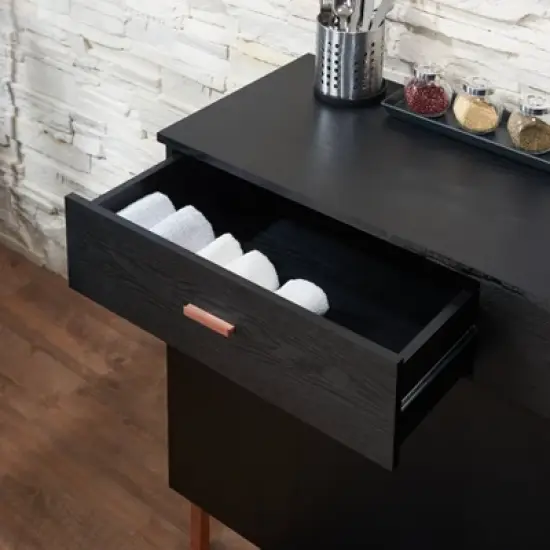 Lauten Contemporary 2 Drawer Buffet Server - HOMES: Inside + Out image {6}