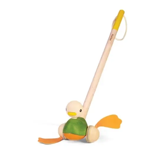 Plantoys| Push Along Duck image {1}