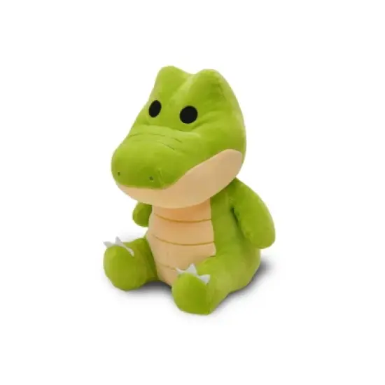 Avocatt 10" Green Sitting Alligator Plush Stuffed Animal image {1}