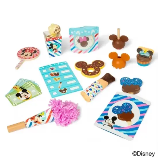 Melissa & Doug Disney Snacks & Popcorn Wooden Play Food Set - 24pc image {3}