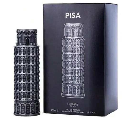 Lattafa  Men Eau De Parfum Spray 3.4 Oz   3.4 Oz image {1}