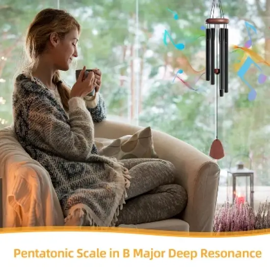 PAIHOME Aluminium Wind Chimes, 32" image {6}