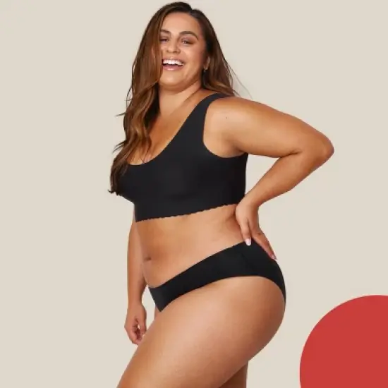 Unders by Proof Period Underwear Briefs - Light Absorbency - Black image {6}