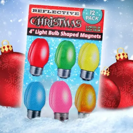 Bigtime Signs 8" Holiday Lights Magnet Set Great for Halloween, 6 Pack Lights image {3}