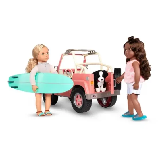 Our Generation Off-Roader 4x4 Doll Vehicle with Electronics image {3}