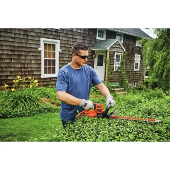 Black & Decker 20" SAWBLADE Electric Hedge Trimmer image {7}