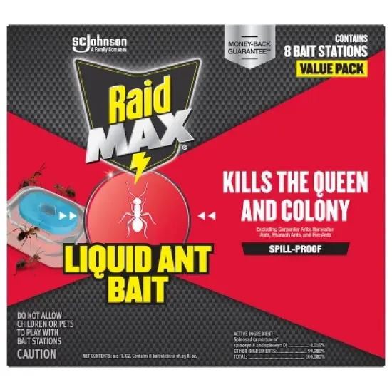 Raid Max Liquid Ant Baits Insecticides - 8ct image {9}