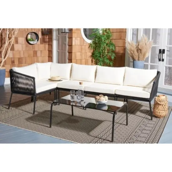 Remsin Living Set - Indoor/Outdoor - PAT7521 - Safavieh image {1}