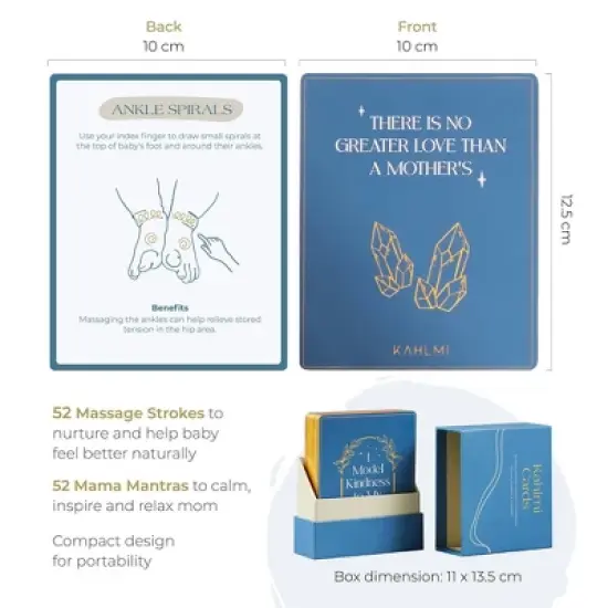 Kahlmi Baby Massage Cards image {5}