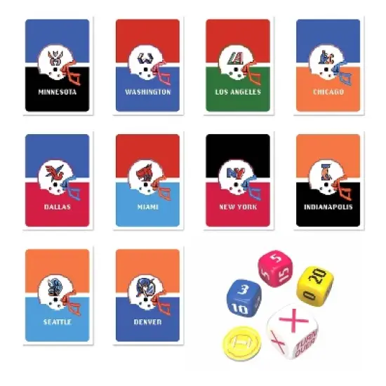 Buffalo Games Tecmo Bowl Card Game: Creative Problem Solving for 2-4 Players image {5}