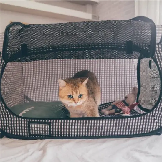 Necoichi Portable Stress Free Cat Cage image {9}