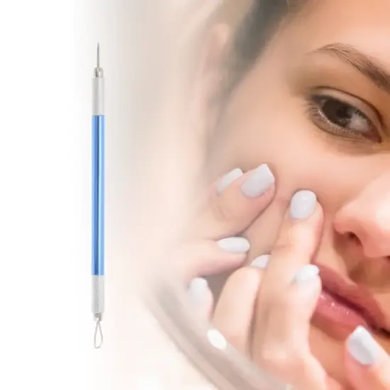 Unique Bargains Double-Ended Pimple Extractor 1 Pc image {3}