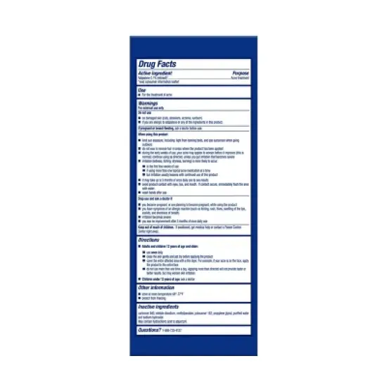 Differin Acne Retinoid Treatment Gel Adapalene 0.1% - 45g/1.6oz image {5}