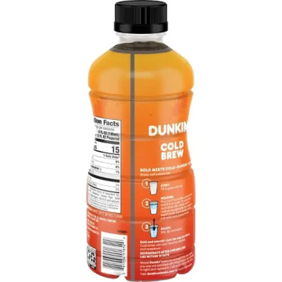 Dunkin&rsquo; Pumpkin Spice Flavored Cold Brew Coffee Concentrate - 31oz image {8}