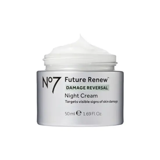 No7 Future Renew Damage Face Moisturizing Night Cream - 1.69 fl oz image {1}