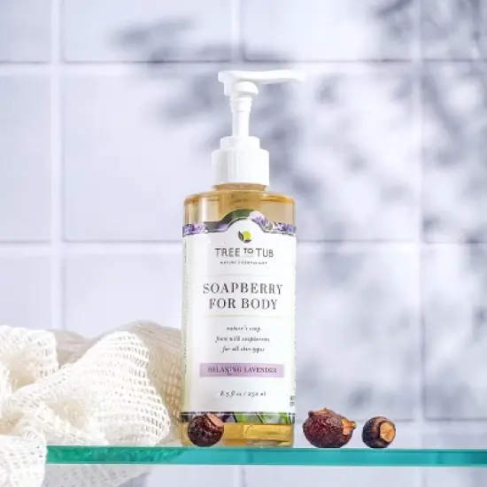 Tree To Tub Ultra Hydrating Lavender Body Wash for Dry Skin image {3}