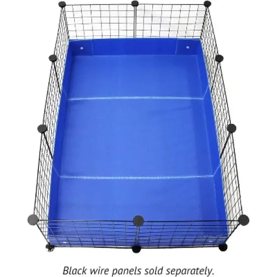 Midlee Corrugated Plastic Guinea Pig Cage Liner- 2x3 Panel Size image {4}