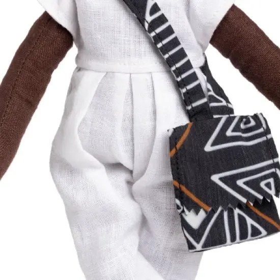 HarperIman Yumi 14'' Plush Linen Doll image {4}