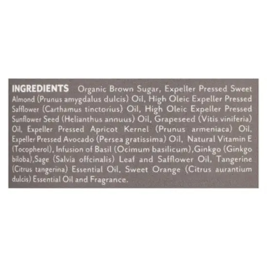 Soothing Touch Vanilla Orange Uplifting Brown Sugar Scrub - 16 oz image {4}