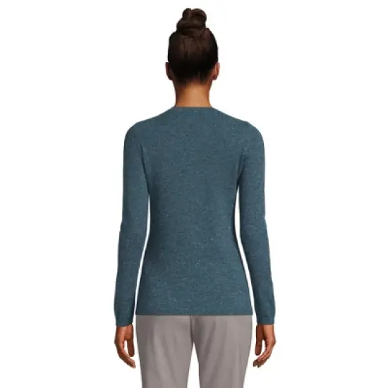 Lands' End Women's Tall Cashmere Crewneck Sweater image {1}