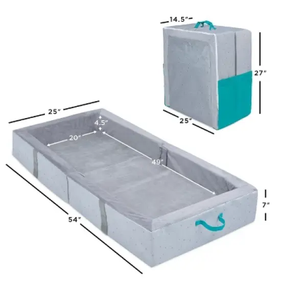 Milliard Portable Toddler Folding Floor Mat image {10}