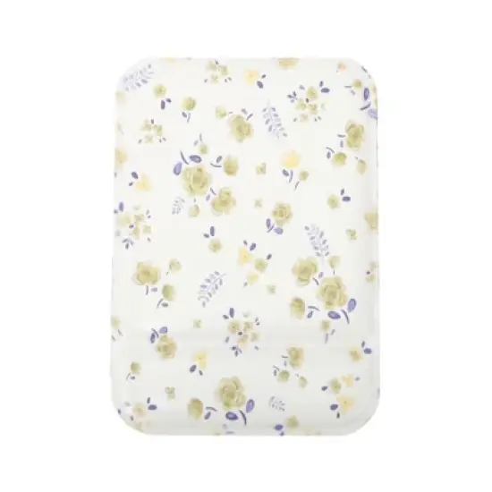 Unique Bargains Women Durable Makeup Mirror for Travel Yellow 1 Pc image {5}