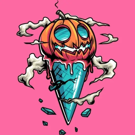 Women's Design By Humans Halloween By anggatantama Racerback Tank Top image {1}