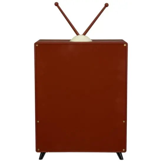 Northlight LED Lighted Musical Snowing Snowman TV Set Christmas Decoration - 12" image {6}