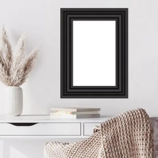 Amanti Art Colonial Black Framed Dry Erase Magnetic Board image {7}