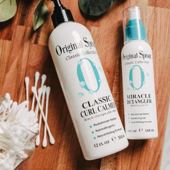 Original Little Sprout - Children's Miracle Detangler | Leave-In Hair Conditioner | For Babies, Children & Adults - (4 oz / travel size) image {3}