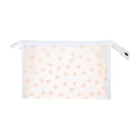 Unique Bargains Women's Durable Flocking Cosmetic Bag 1 Pc image {4}