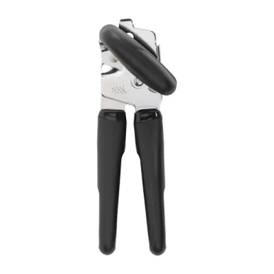 GoodCook Ready Can Opener: Manual Steel Hand Tool, Cordless, Black & Silver, Freestanding Design image {5}