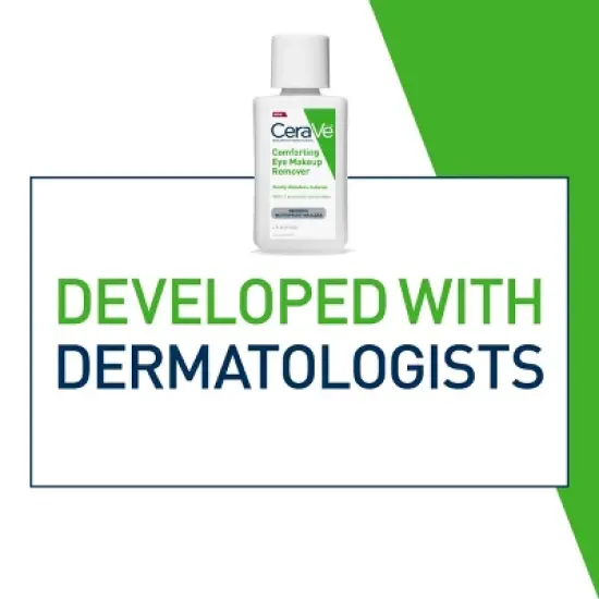 CeraVe Waterproof Liquid Eye Makeup Remover, Travel Size - 4 oz image {13}