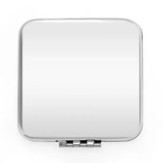 Unique Bargains Square Folding Makeup Mirror 1 Pc image {3}