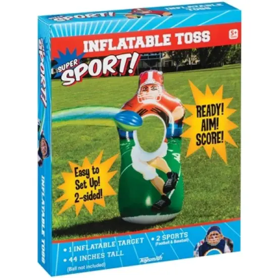 Toysmith Inflatable Sports Toss Game football & baseball image {5}