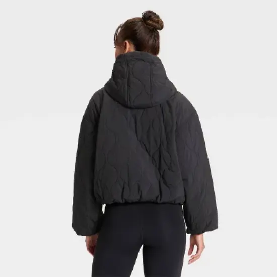 Women's Quilted Hooded Jacket - All In Motion&trade; image {1}
