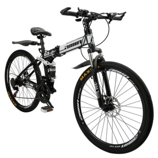 Topteng 26 inches Folding Mountain Bike for Teen Adults image {8}