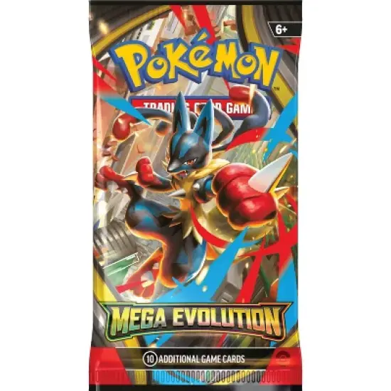 Pokemon ME1 Mega Evolution Art Set | 4 Booster Packs (One of Each Artwork) image {4}