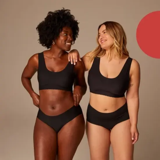 Unders by Proof Period Underwear Briefs - Light Absorbency - Black image {4}