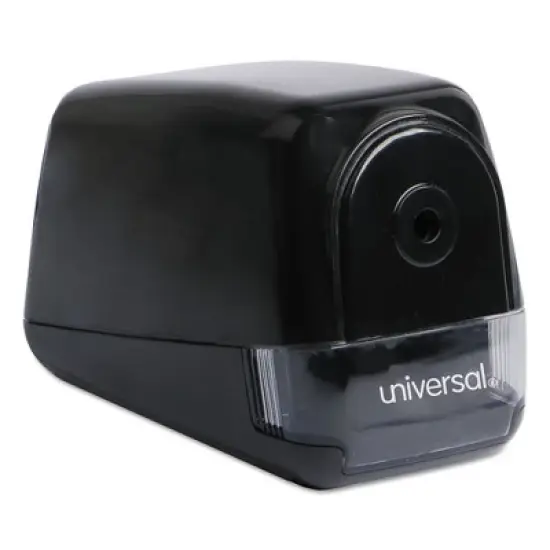 Universal Electric Pencil Sharpener AC-Powered 3.13 x 5.75 x 4 Black image {3}