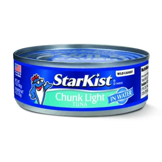 Starkist Chunk Light Tuna Water Can - 40oz / 8pk image {1}