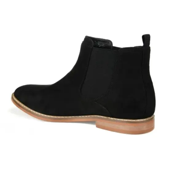 Vance Co. Medium and Wide Width Mens Marshall Tru Comfort Foam Pull-on Round Toe Chelsea Boot image {6}